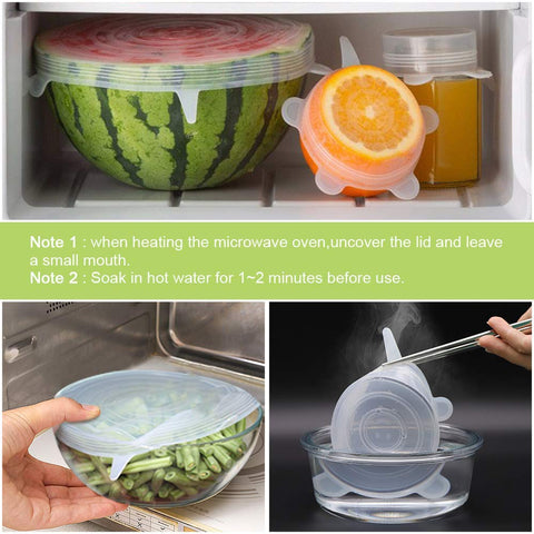 Silicone Stretch Lids