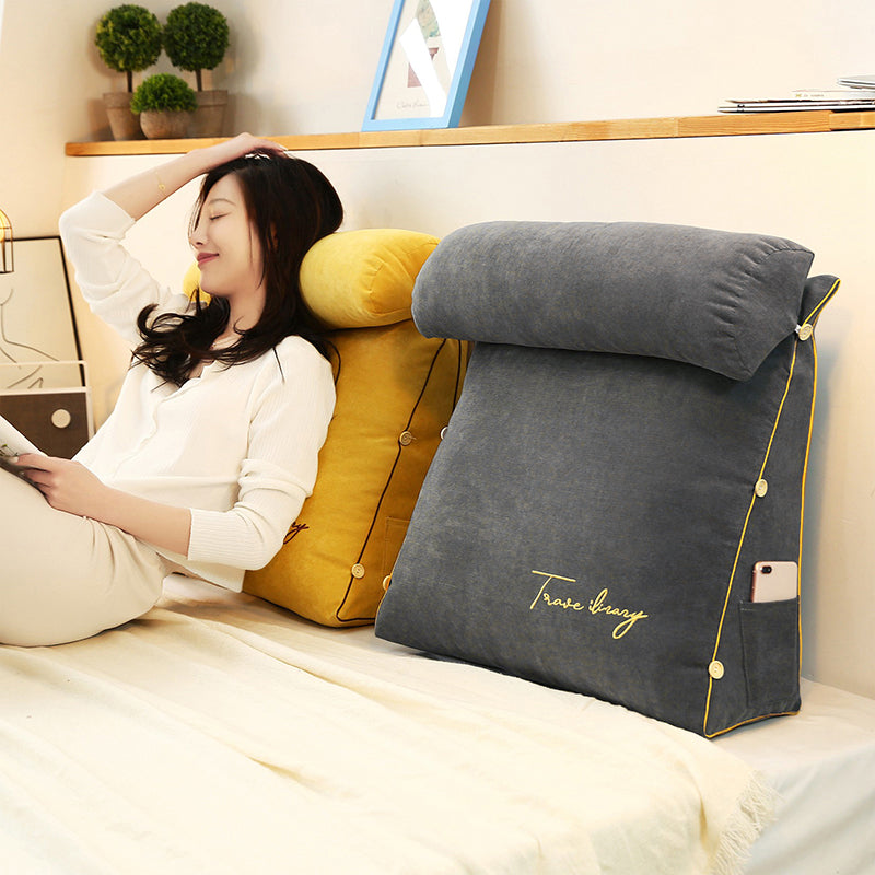Luxury Backrest Reading Pillow.