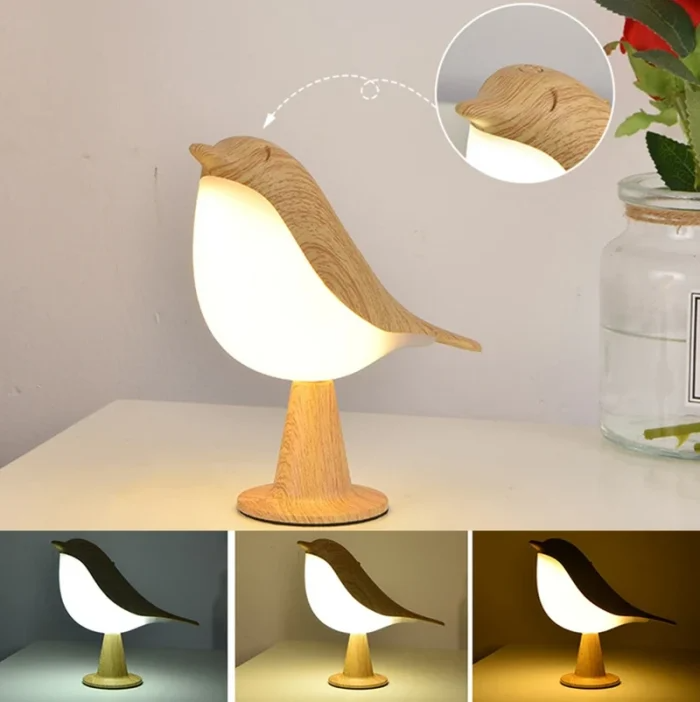 Birdie – 2 in 1 Rechargeable Dimmable Lamp and Oil Diffuser