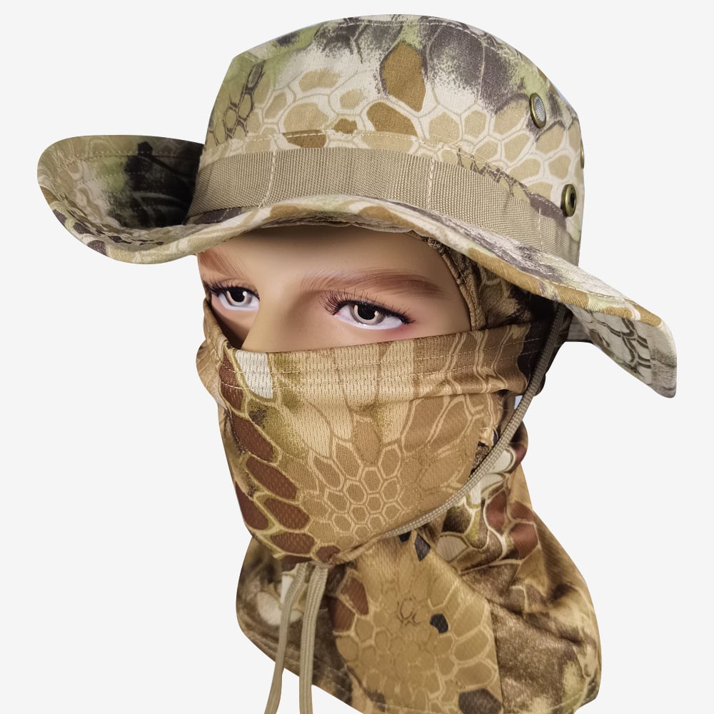 Hot Selling Now & Cooling Neck Gaiter Face Mask Boonie Hat Set!