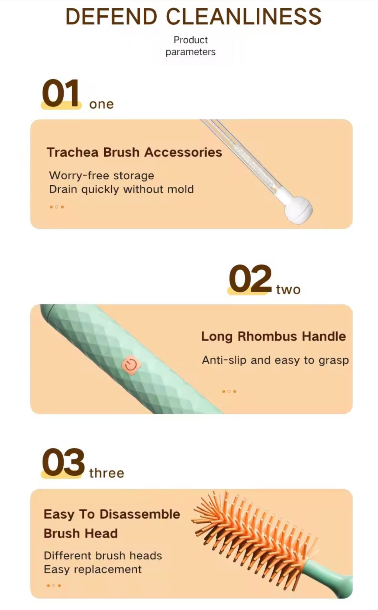 Cordless Electric Baby Bottle Brush