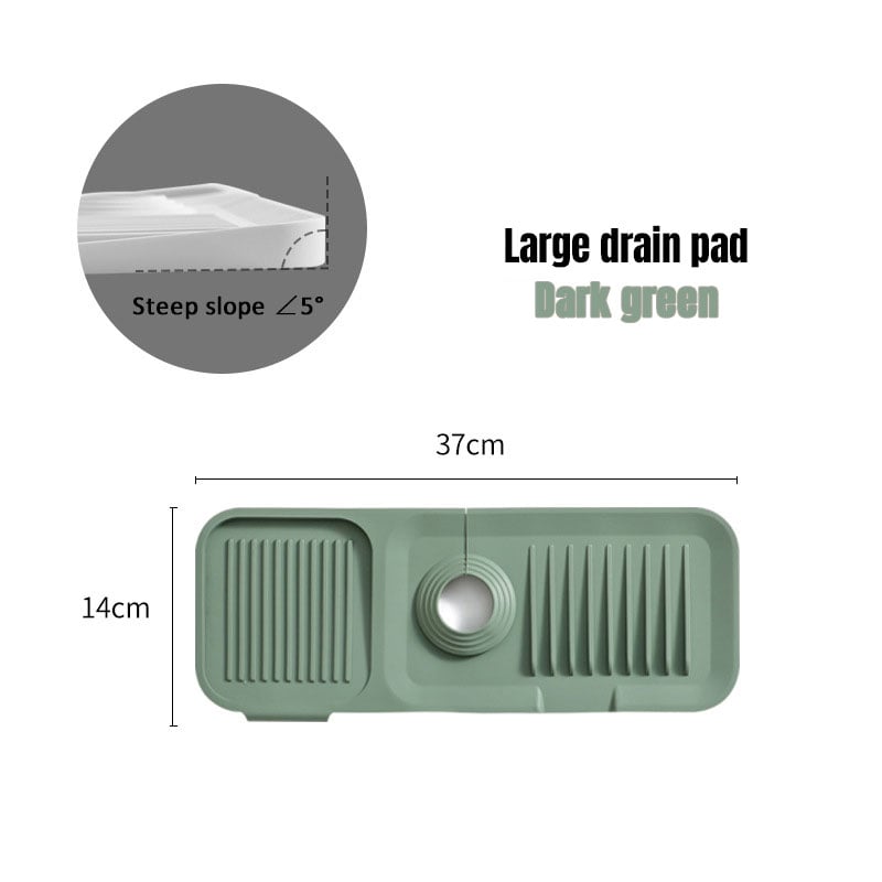 Silicone Sink Faucet Splash Guard Mat