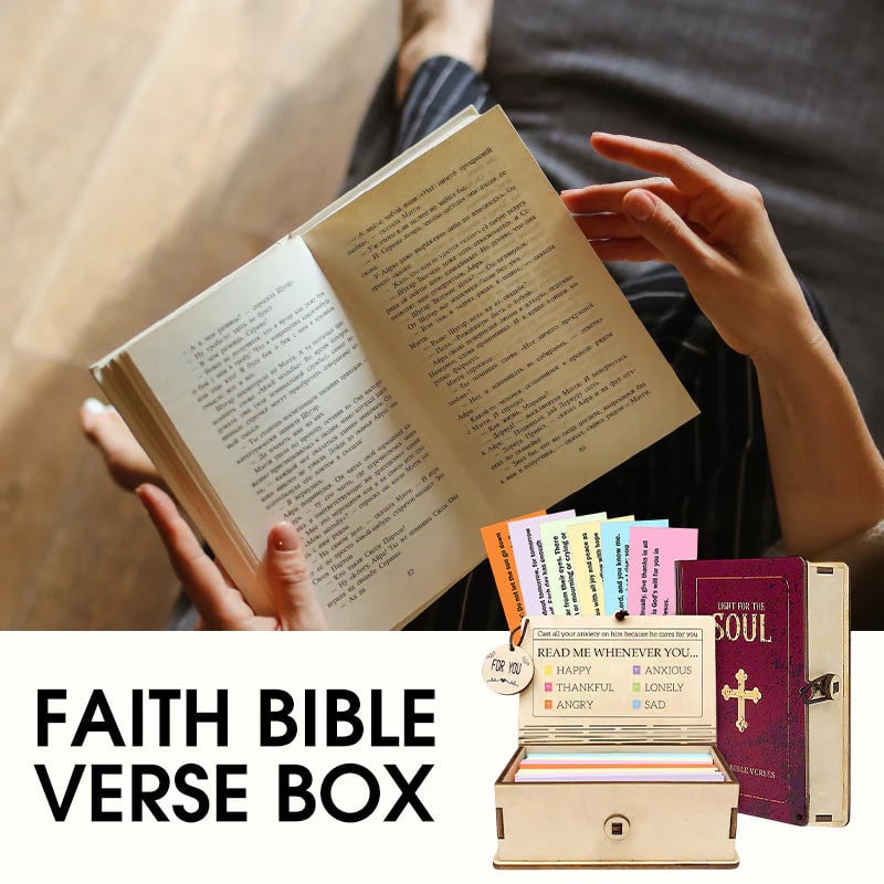 2026 Best-Selling Faith Box – Limited-Edition Bible Verse Cards