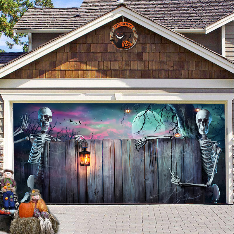 2024 Garage Door Halloween Cover