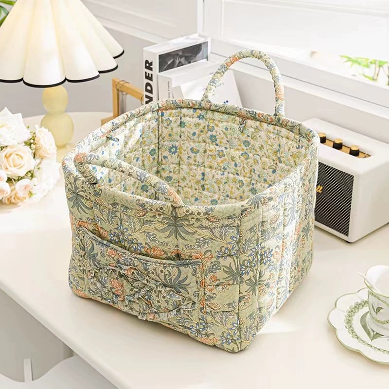 🔥2025 Hot Sale✨Boho Fabric Storage Basket