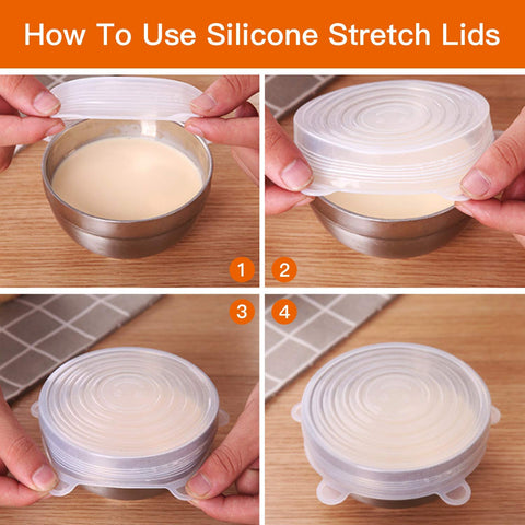 Silicone Stretch Lids