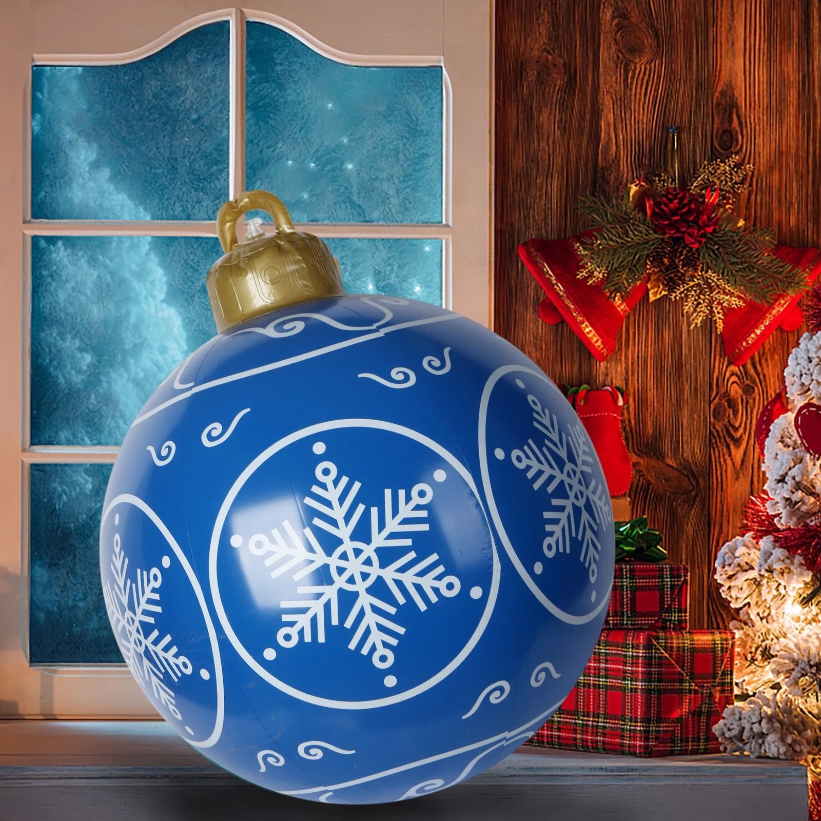 🎄Preheat 2025 Sale 49% OFF!-🎈Outdoor Holiday PVC Inflatable Decorated Ball!