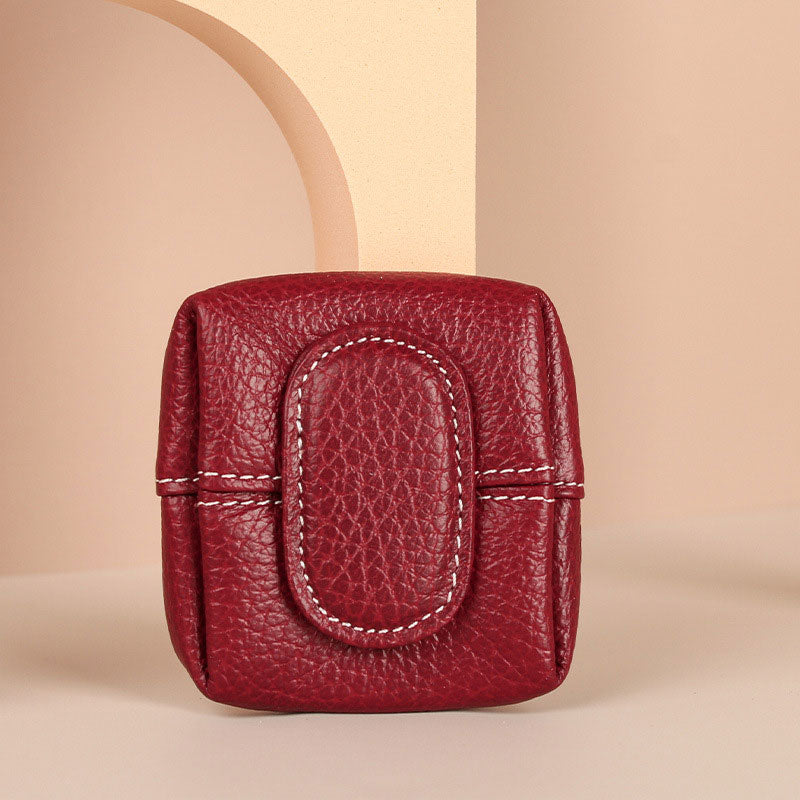 Premium Leather Mini Coin Wallet – Easy Access