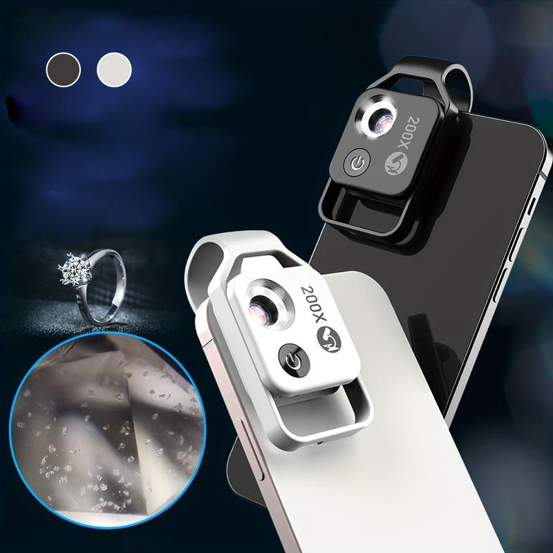 200x Cell Phone Camera Microscope Lens