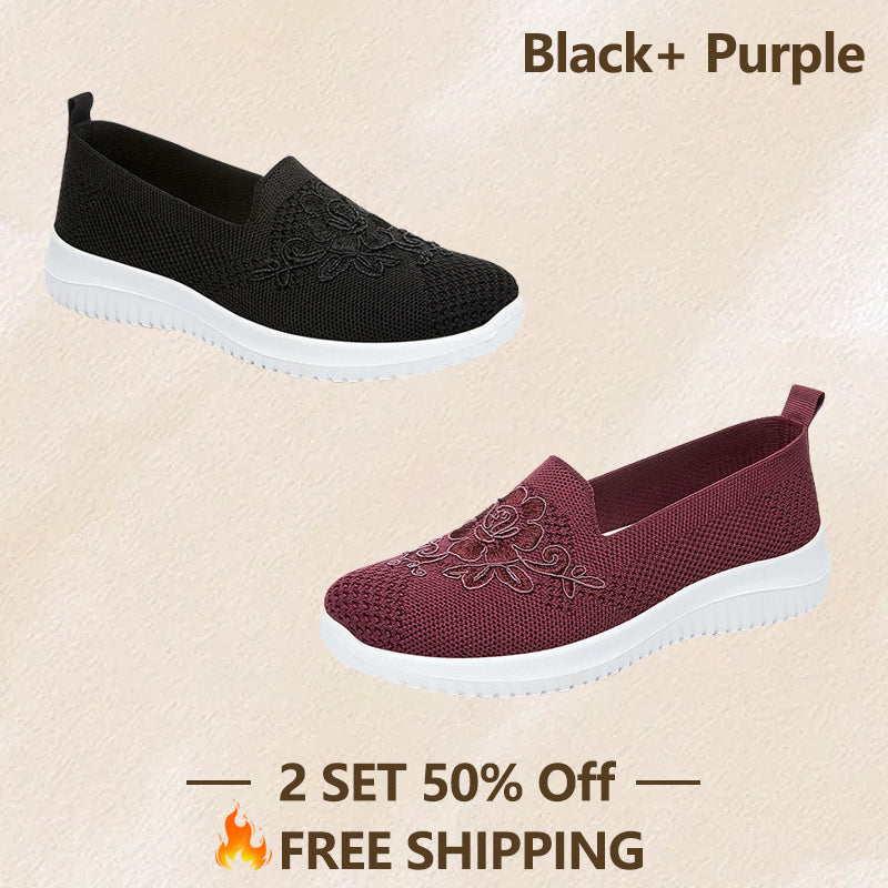 New Arrivals Women's 2023 Breathable Hollow Out Flat Shoes