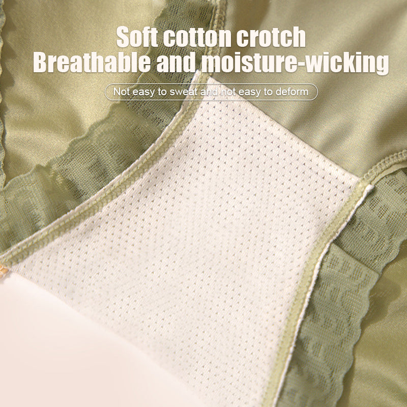 Pay 1 Get 3pcs Sexy Tummy Control Hip Lifting Seamless Ice Silk Panties