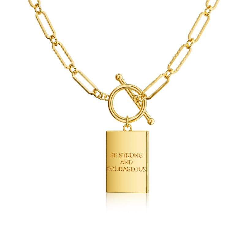 14K Gold Plated Paperclip Chain