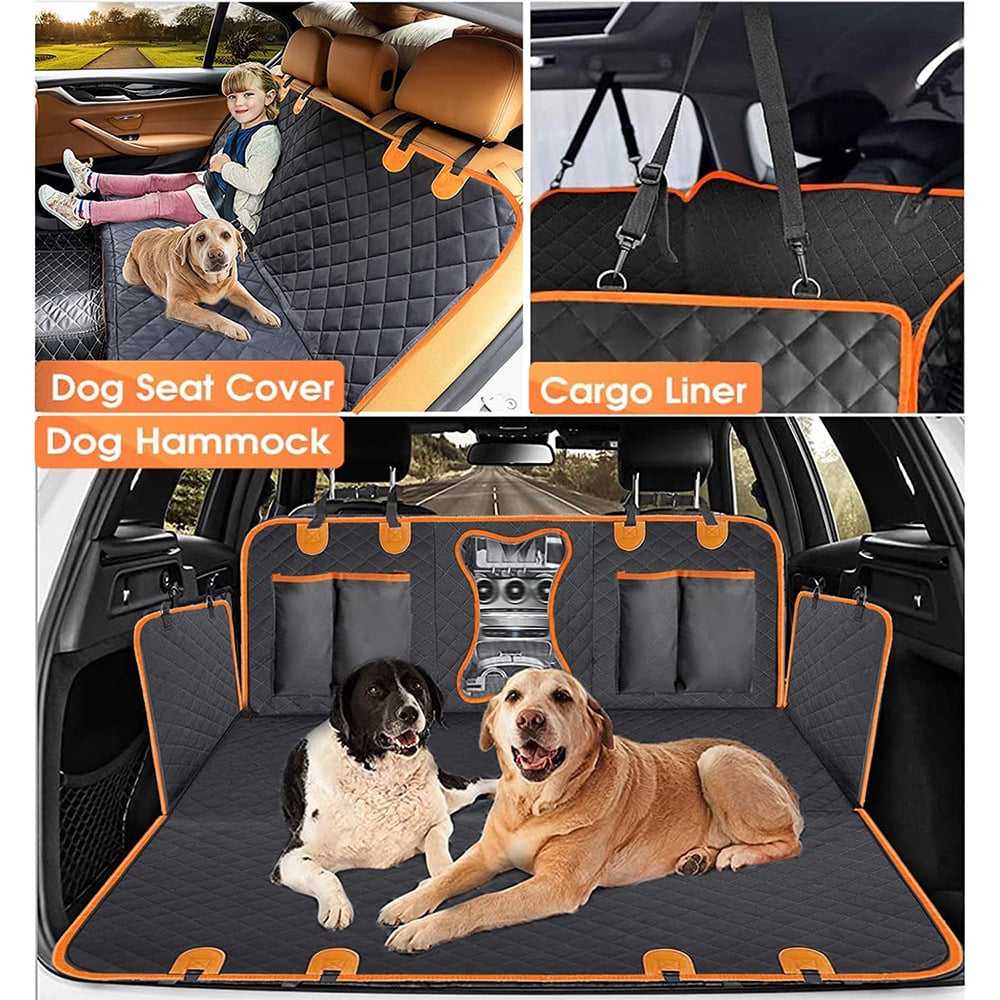 Hard Bottom Dog Car Seat Cover
