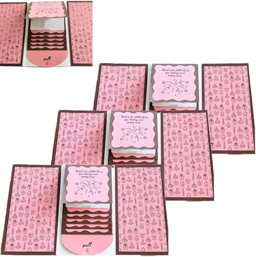 Handmade Christmas Gift Card Holder Book