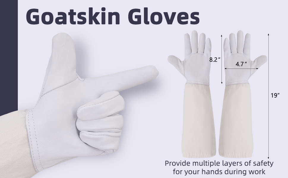 Goatskin gloves