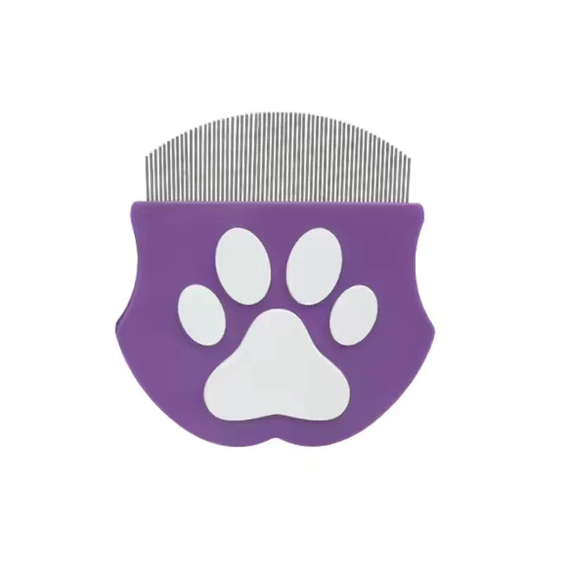 Curved Flea & Grooming Comb for Dogs and Cats