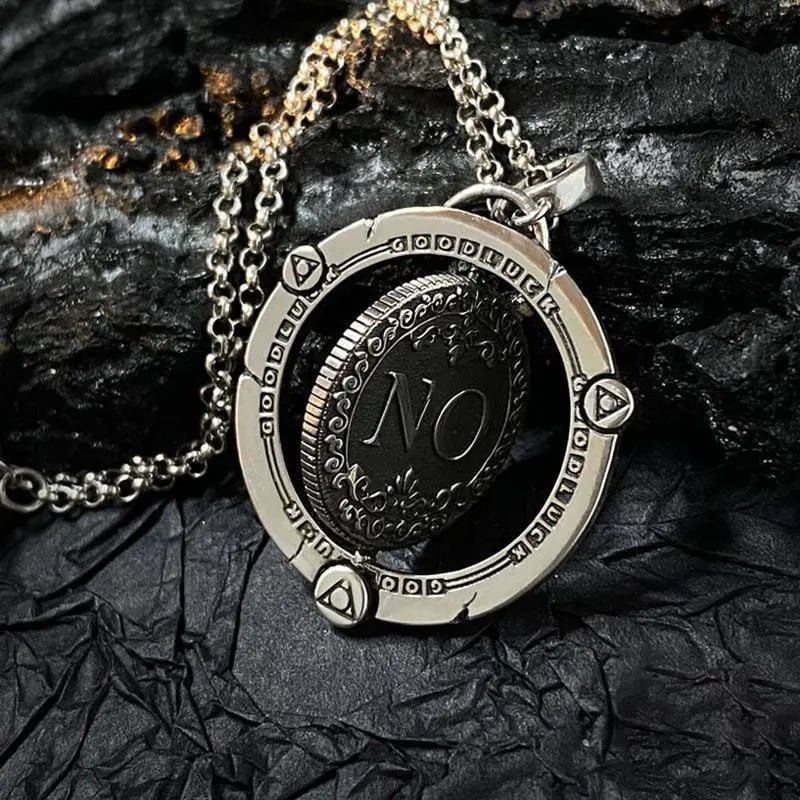 [YES or NO]The Decision Coin Necklace - Your Stylish Daily Oracle!