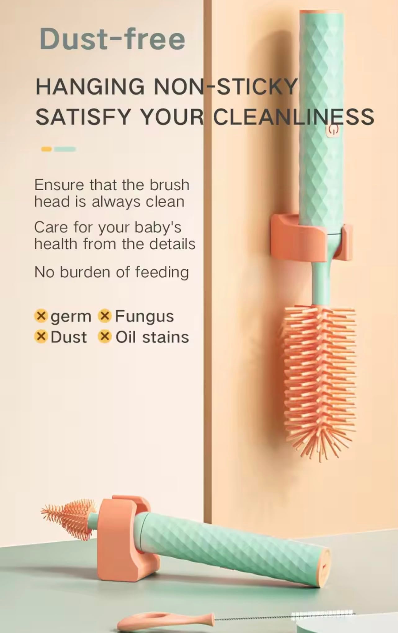 Cordless Electric Baby Bottle Brush