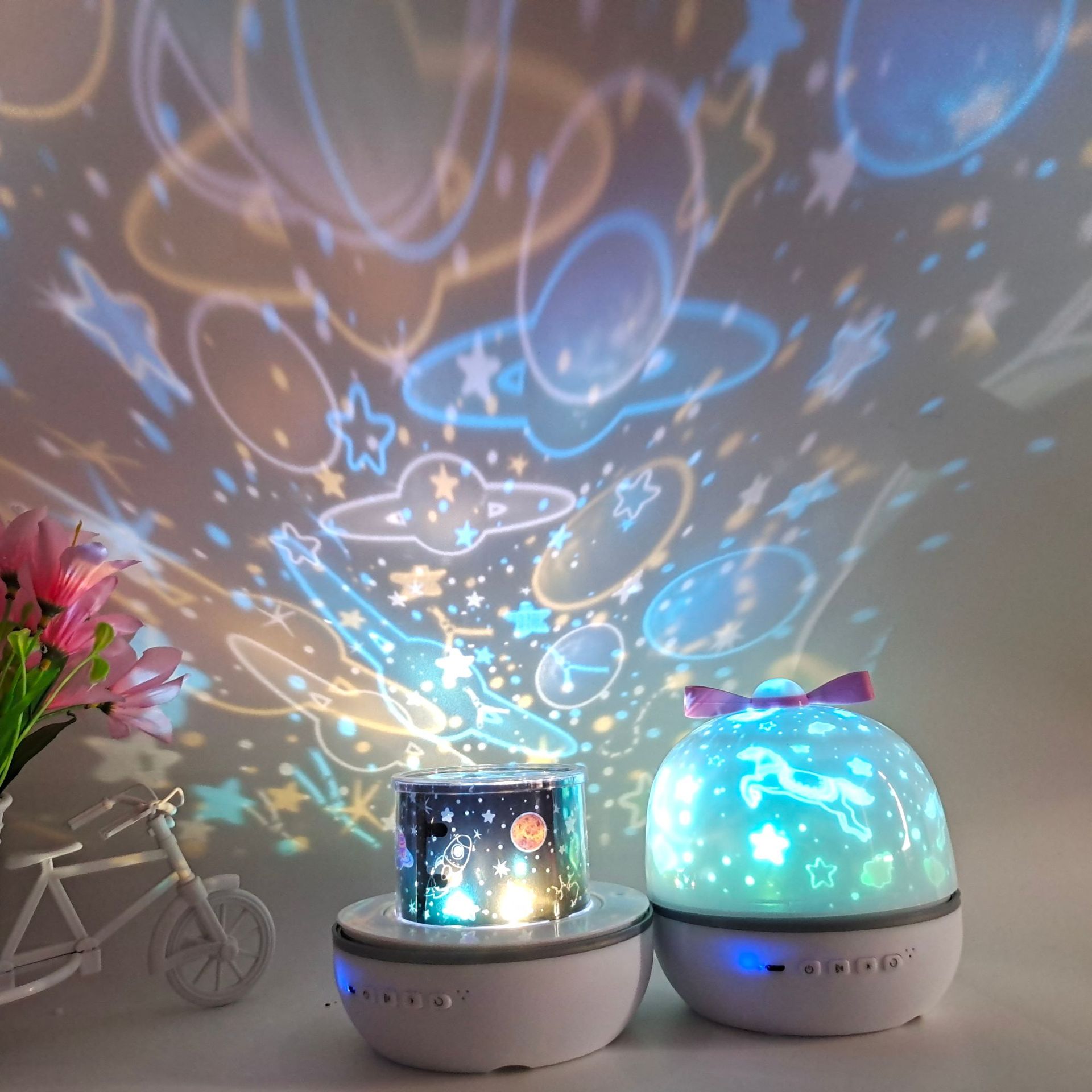 Led Night Light Galaxy Projector