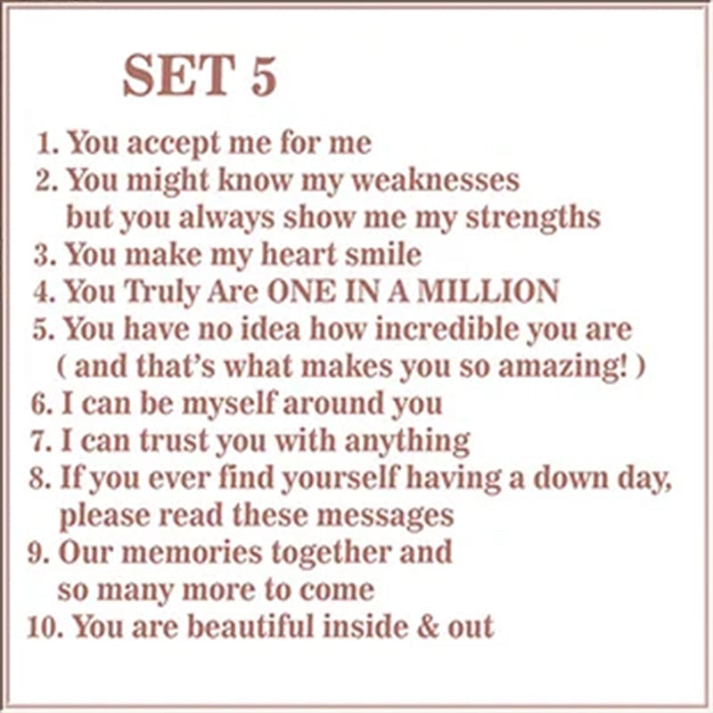 Reasons Why You Are My Friend -Friendship Gift