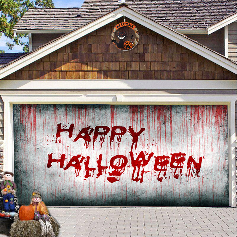 2024 Garage Door Halloween Cover