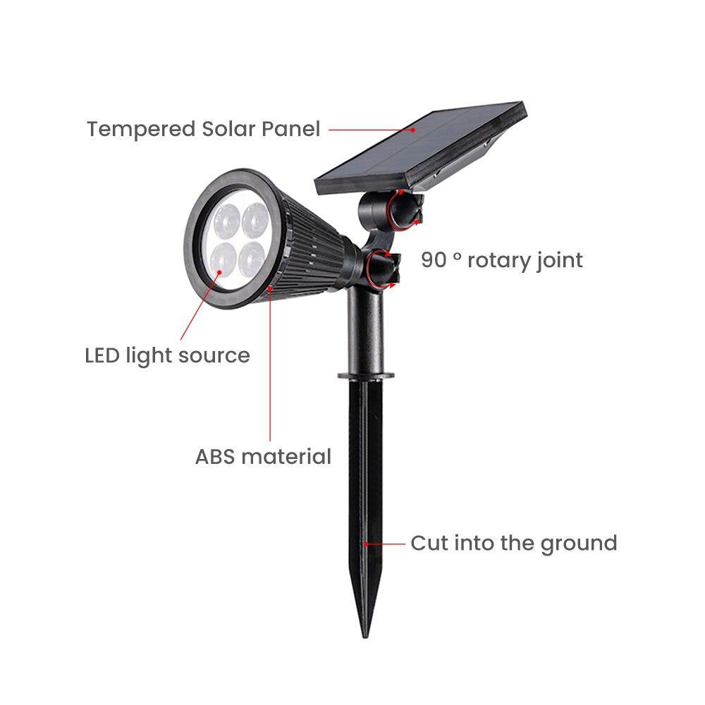 Garden Solar Spotlight