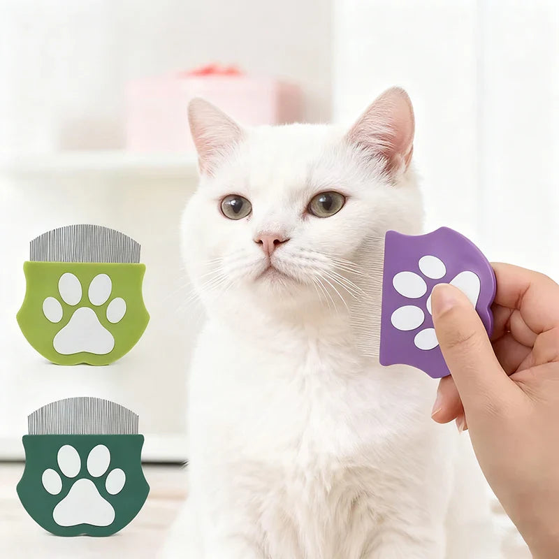 Curved Flea & Grooming Comb for Dogs and Cats