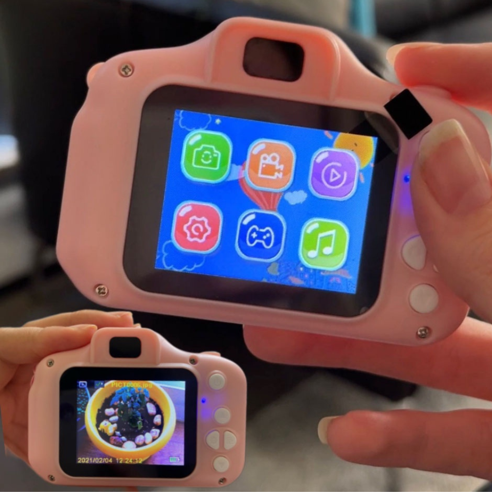 Kids Toddlers Easy Snap Digital Camera