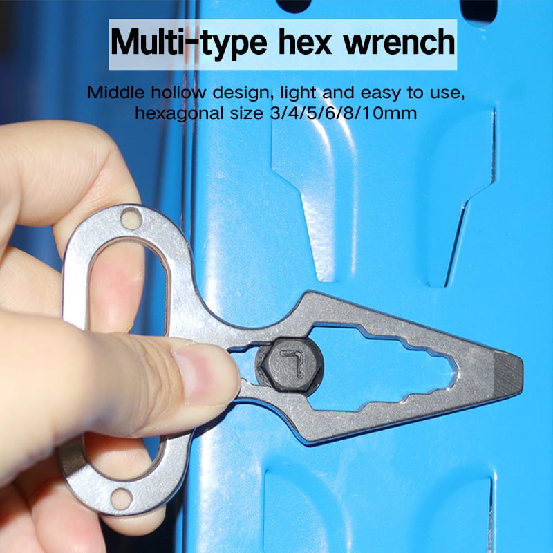 🔧Outdoor camping stainless steel  multifunctional tool