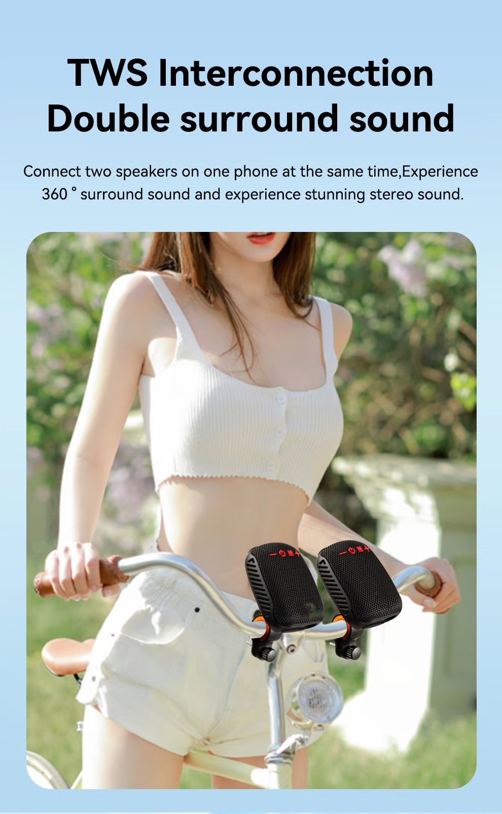 Portable Cycling Bluetooth Speaker