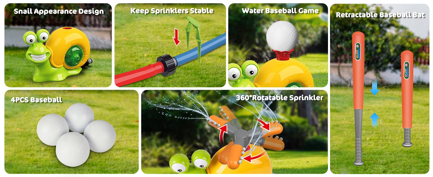 water baseball sprinkler