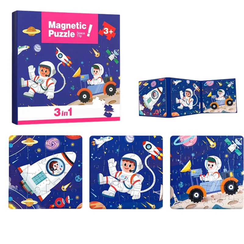 Magnetic Puzzles for Kids