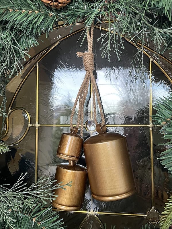 Cliftina Shabby Metal Cow Bell