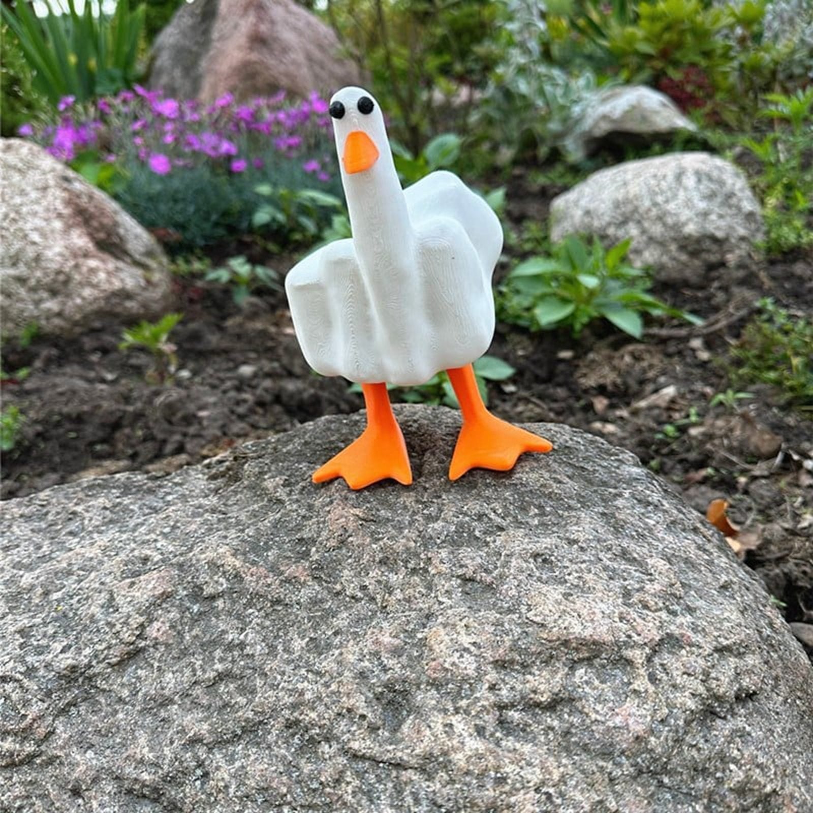 Funny Little Duck Figurine