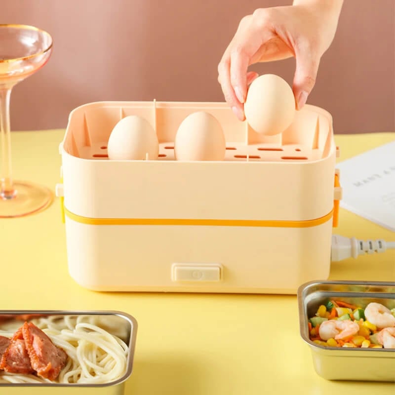 Multi-Functional Portable Plug-In Cooking Office Insulated Lunch Box