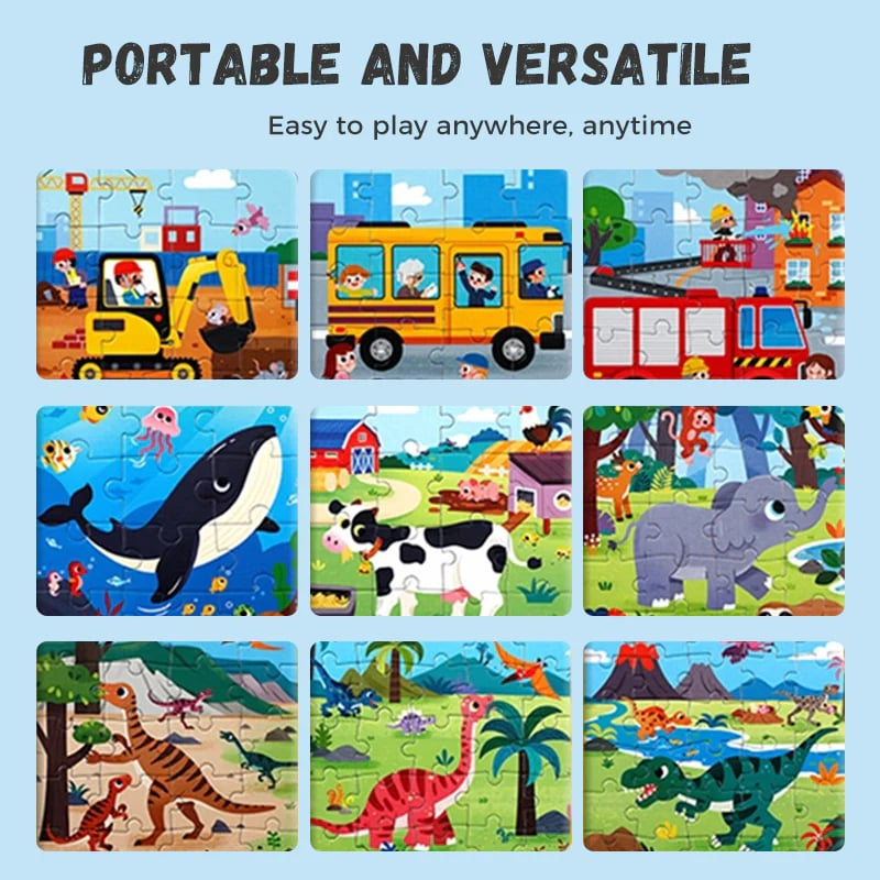 Magnetic Puzzles for Kids