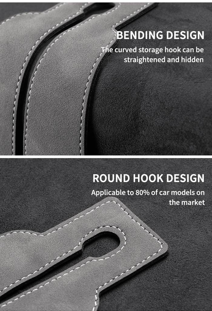 Car Seat Back Storage Hook – Universal Multi‐Function Hanger for Bags & Essentials