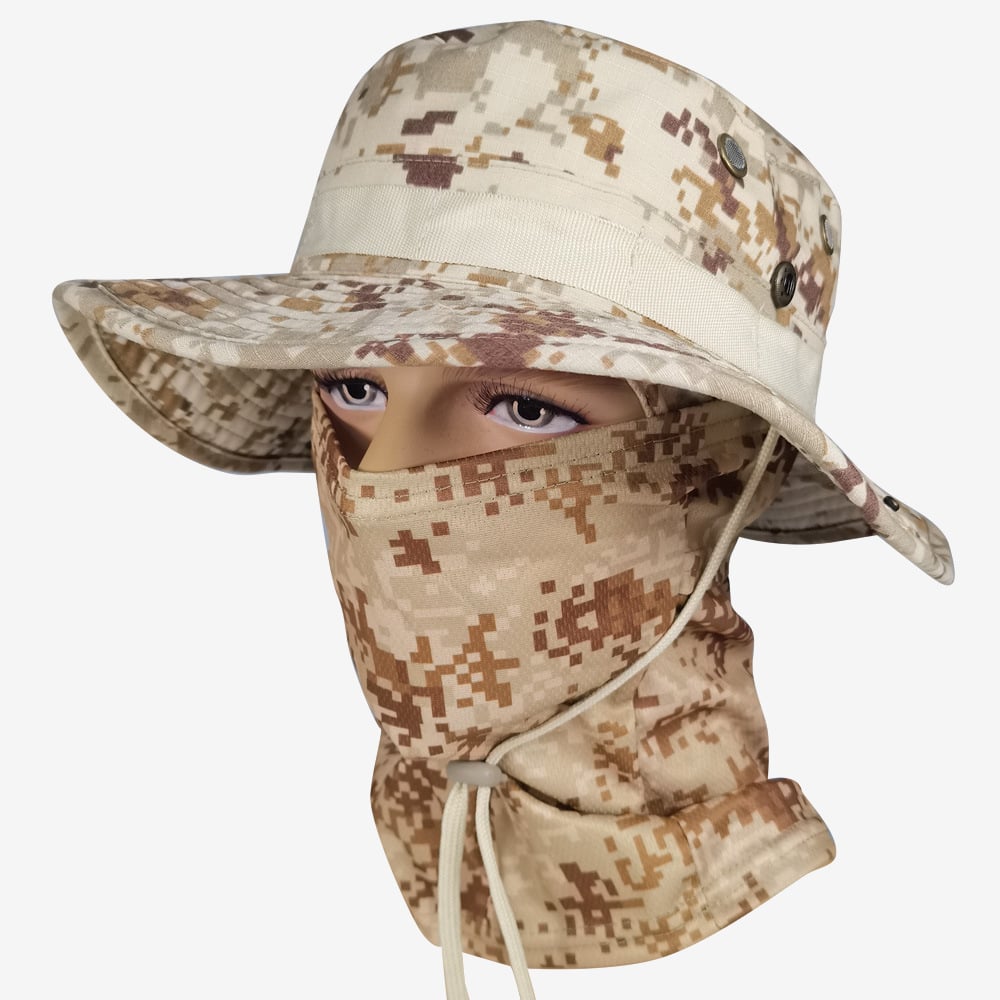 Hot Selling Now & Cooling Neck Gaiter Face Mask Boonie Hat Set!