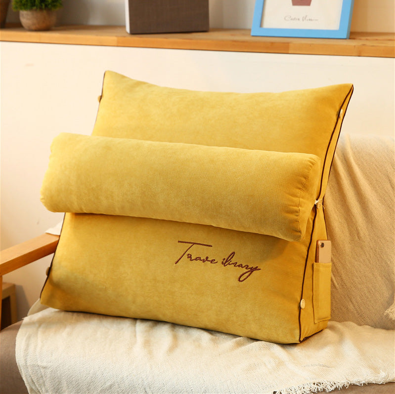Luxury Backrest Reading Pillow.