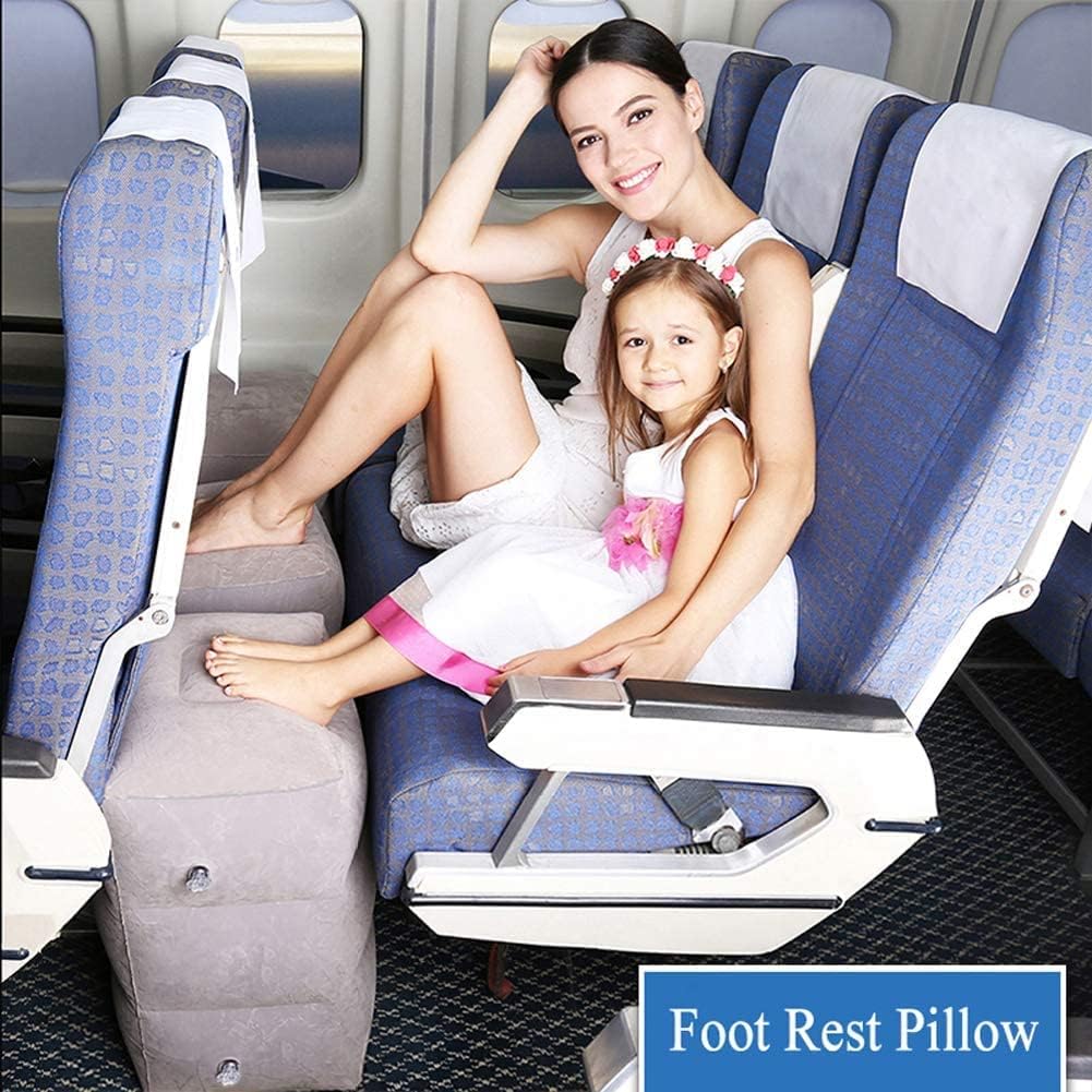 Pillow Inflatable Trave Foot Rest