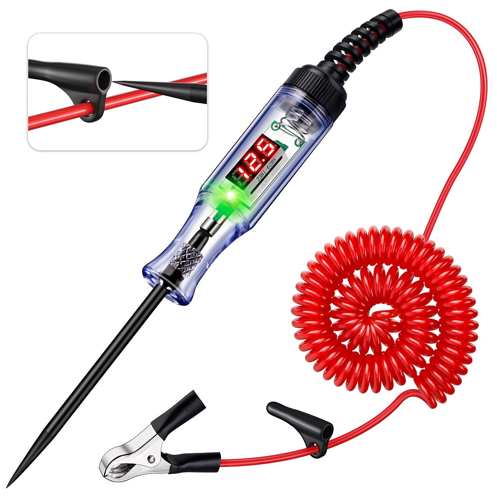 Heavy Duty 5-120V Digital LED Circuit Tester
