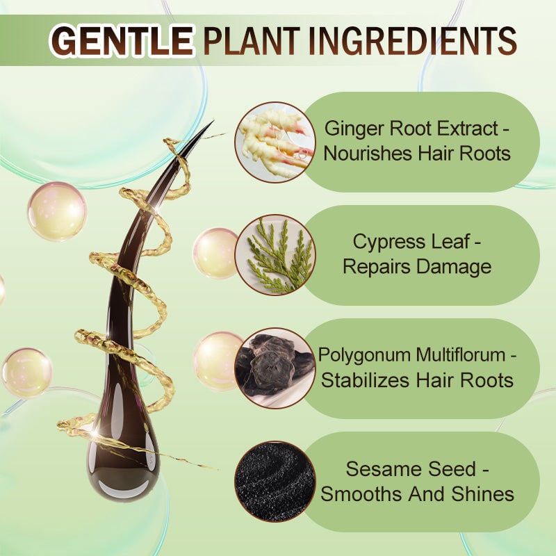 10 Packs Plant Extract Non-damage Hair Dye Cream