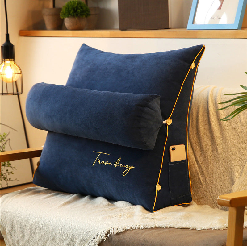 Luxury Backrest Reading Pillow.
