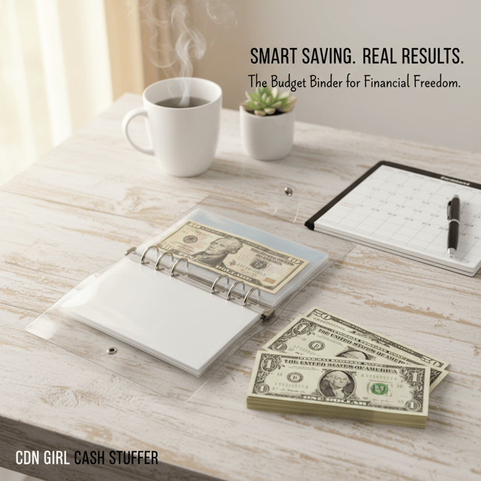 12-Month Envelopes Money Saving Challenge Binder