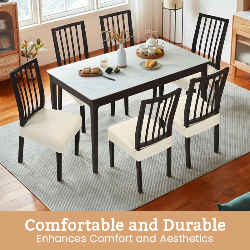 Jacquard Chair Seat Cover 