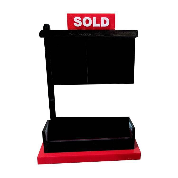 Real Estate Business Card Display