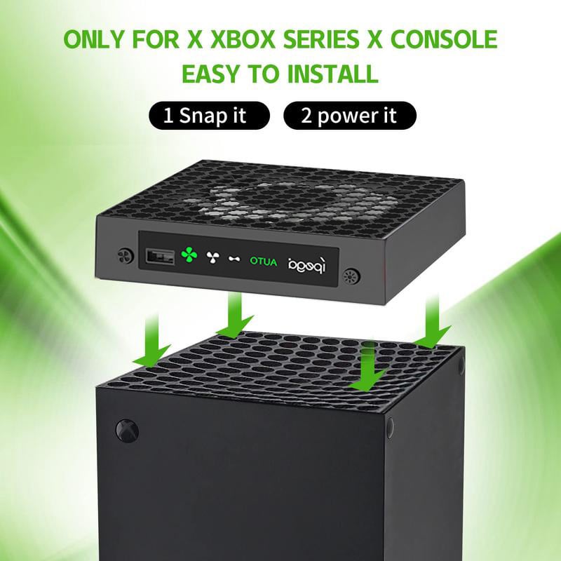 Cooling Fan for Xbox Series X with Automatic