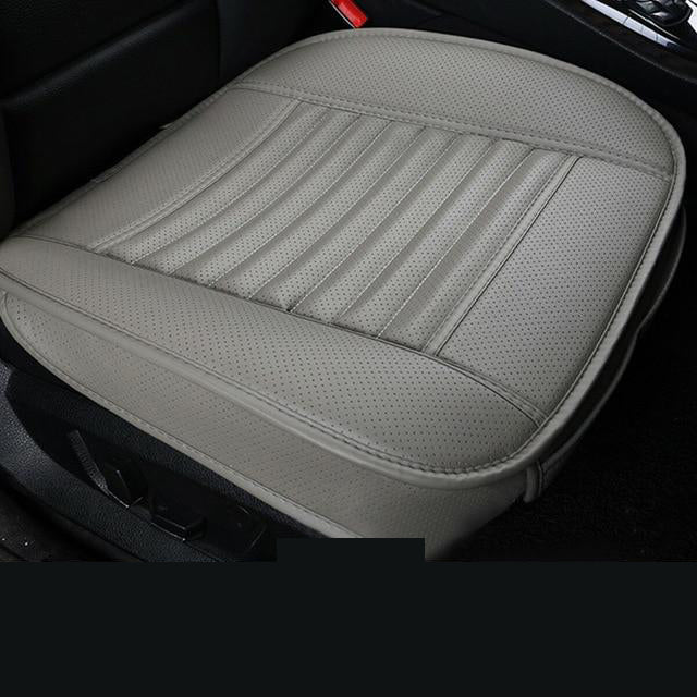 Leather Charcoal Car Seat Cushion
