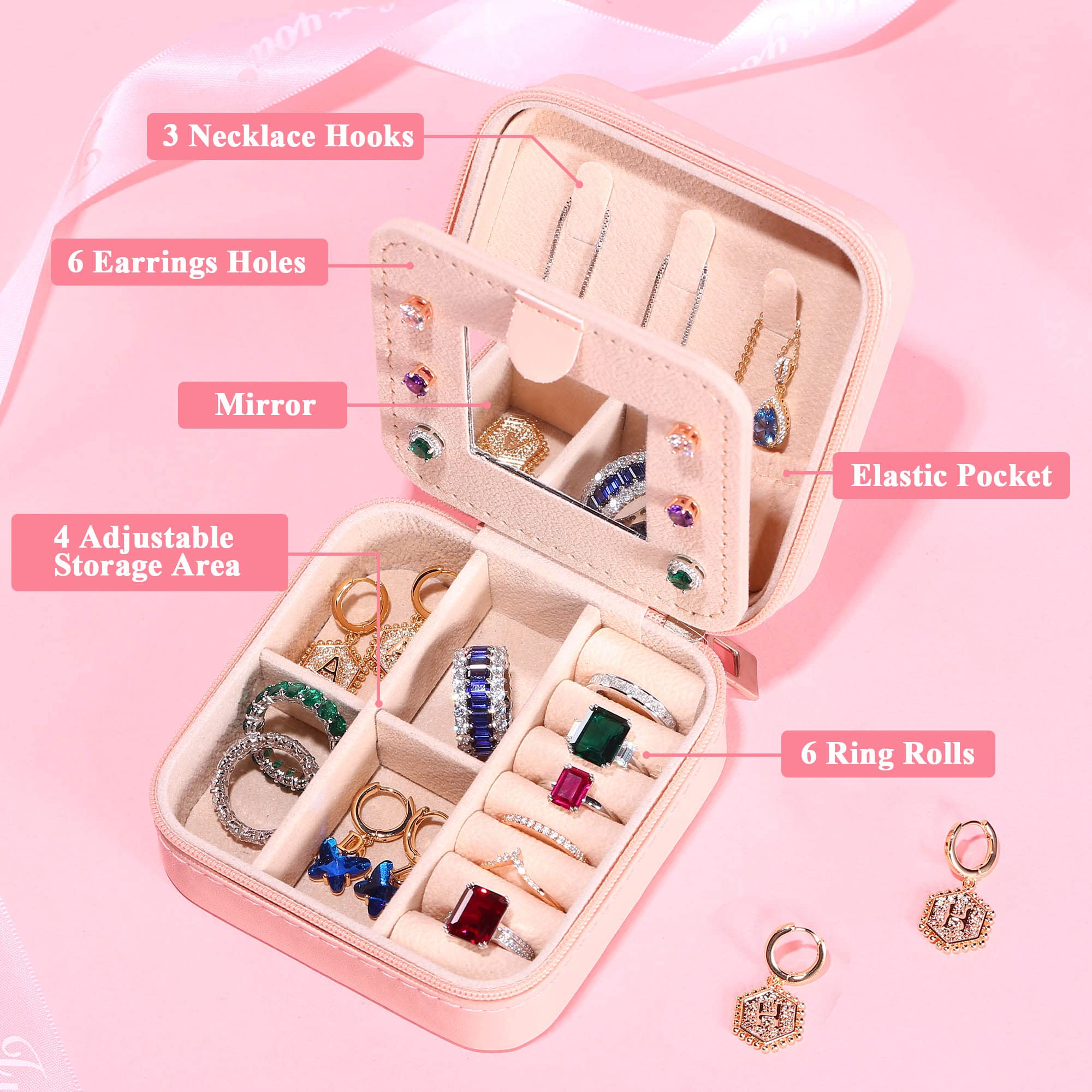 Travel Jewelry Case Jewelry Box Jewelry Organizer 2023