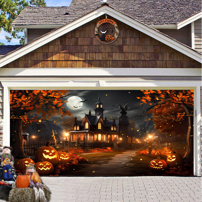 2024 Garage Door Halloween Cover